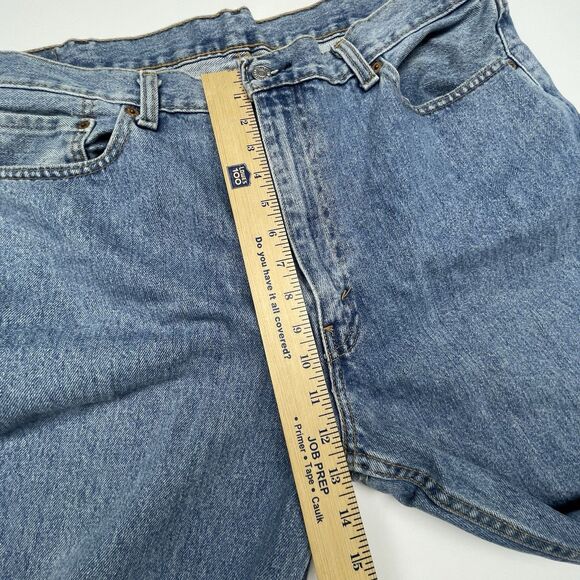 Levi's 550 Straight Leg Denim Jeans Light Wash Mens Size 40x30 - Picture 7 of 14